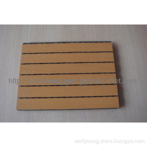 melamine slot perforated acoustic mgo board